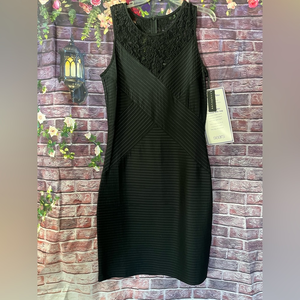 Metaphor Black Friday Night Dress